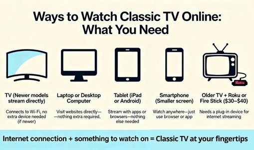 ways to watch classic TV shows