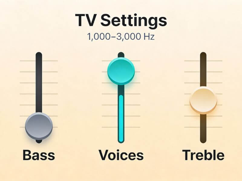 Equalizer settings for good sound