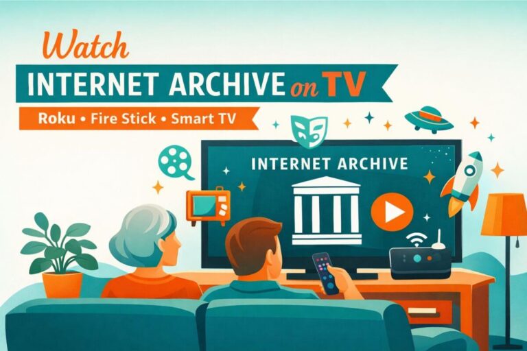 watch internet archive on TV