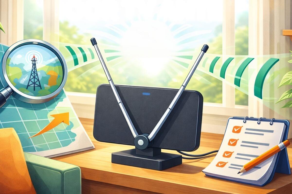 How to Aim an Indoor TV Antenna