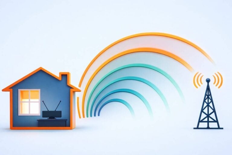 how far can an indoor tv antenna reach