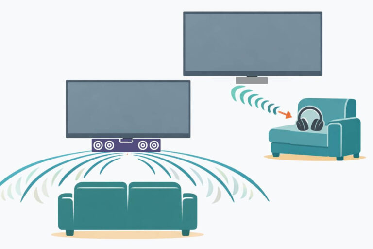 soundbar vs headphones