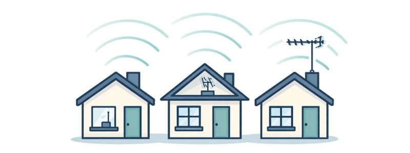 indoor attic and roof antennas