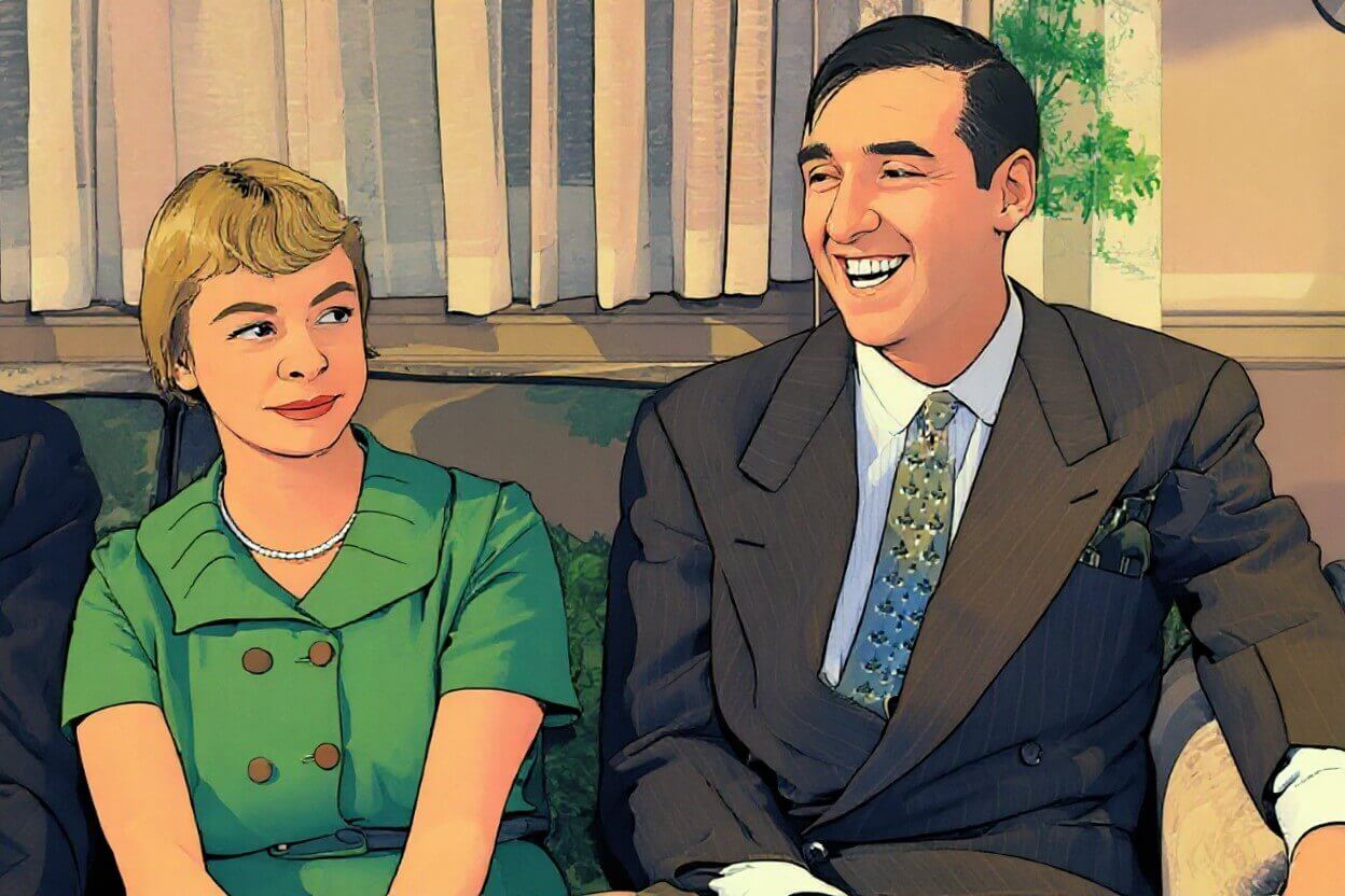 Gomer and Mary Alice on a date - a Mayberry classic