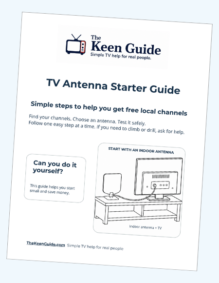 TV Antenna Starter Guide cover