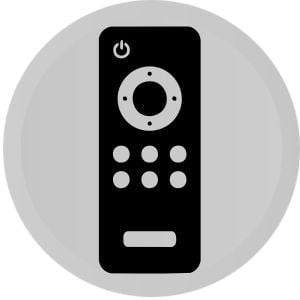 Streaming remote icon